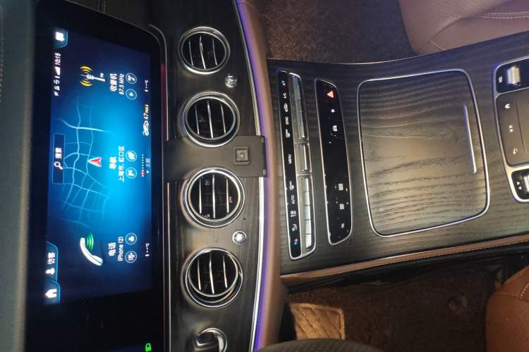 Used Mercedes-Benz E-Class 2021 Restyled E 300 L Sporty and Stylish Edition Audio And AC Panel