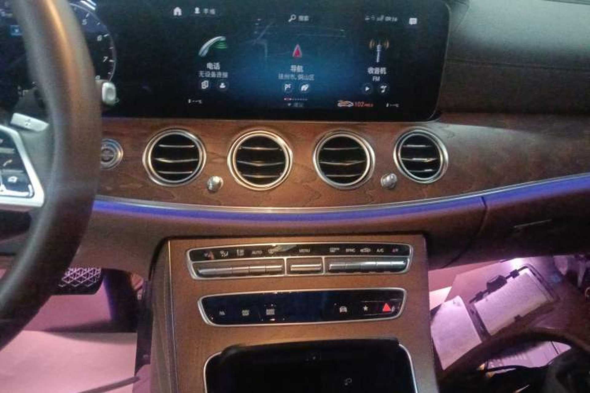 Used Mercedes-Benz E-Class 2021 Restyled E 300 L Luxury Edition Audio And AC Panel