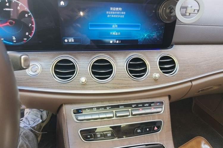 Used Mercedes-Benz E-Class 2021 E 300 L Stylish Model Audio And AC Panel