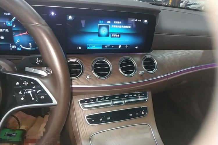 Used Mercedes-Benz E-Class 2021 Facelift E 300 L Stylish Edition Audio And AC Panel