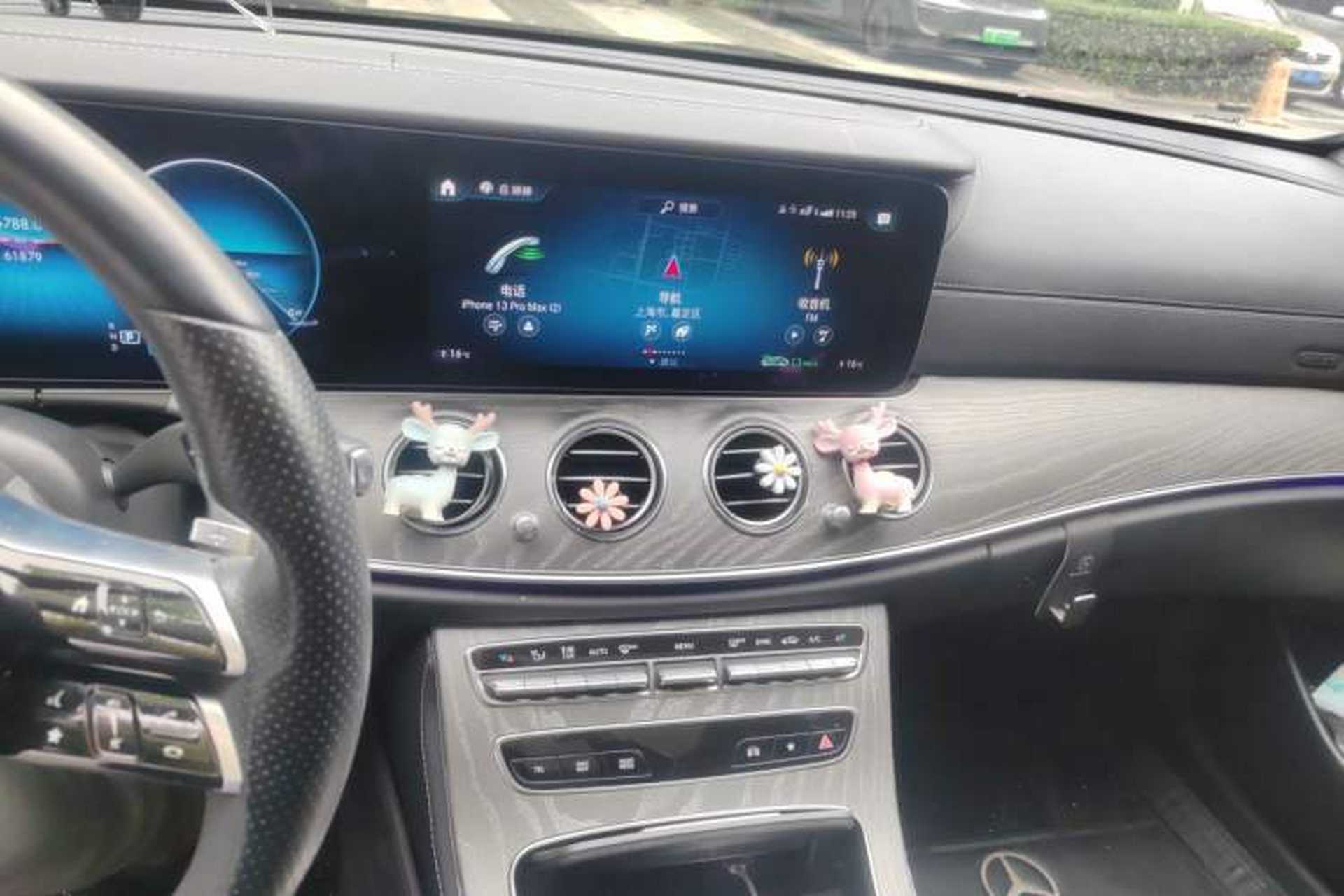 Used Mercedes-Benz E-Class 2021 Restyled E 300 L Sporty and Stylish Edition Audio And AC Panel