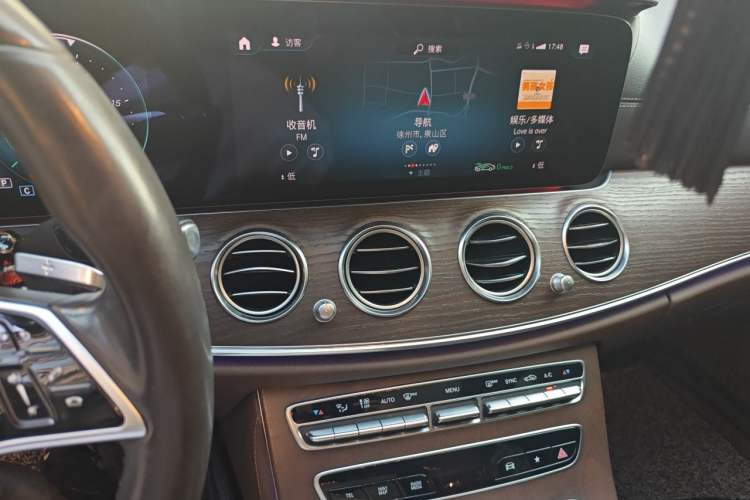 Used Mercedes-Benz E-Class 2021 E 300 L Luxury Model Audio And AC Panel