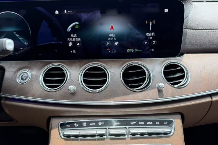 Used Mercedes-Benz E-Class 2021 E 300 L Stylish Model Audio And AC Panel