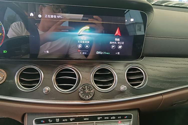Used Mercedes-Benz E-Class 2021 E 300 L Sport Luxury Edition Audio And AC Panel