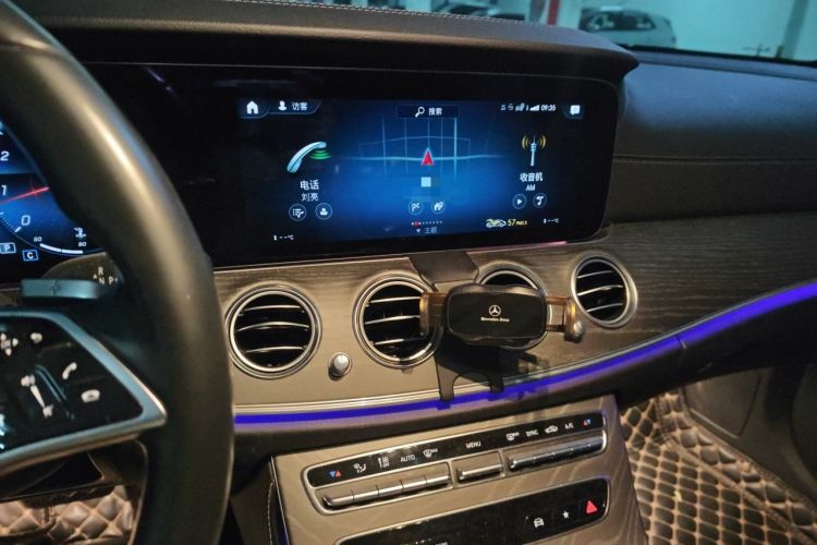 Used Mercedes-Benz E-Class 2021 Facelift E 300 L Stylish Edition Audio And AC Panel