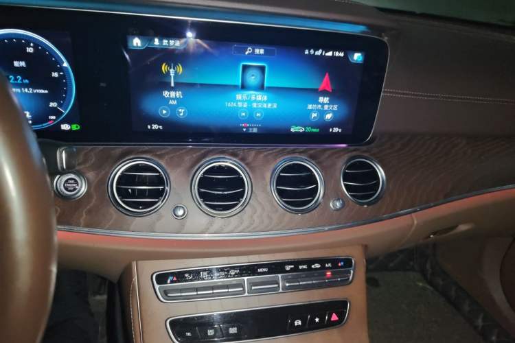 Used Mercedes-Benz E-Class 2021 E 300 L Premium Edition Audio And AC Panel