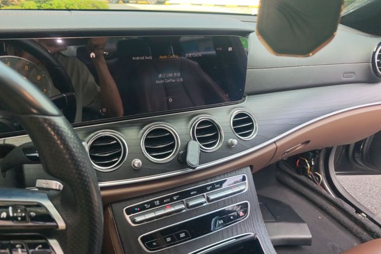 Used Mercedes-Benz E-Class 2021 E 300 L Sporty and Stylish Model Audio And AC Panel