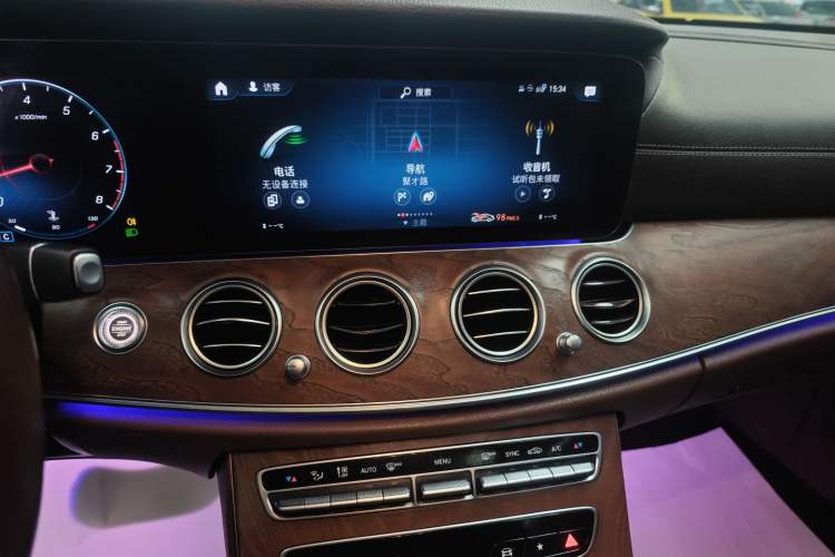 Used Mercedes-Benz E-Class 2021 Facelift E 260 L Audio And AC Panel