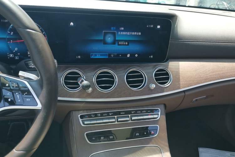 Used Mercedes-Benz E-Class 2021 Facelift E 300 L Stylish Edition Audio And AC Panel