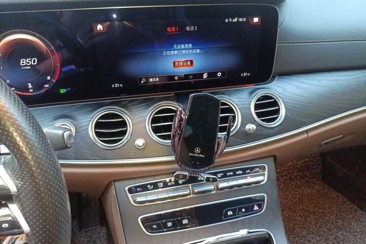 Used Mercedes-Benz E-Class 2021 E 260 Stylish Sports Edition Audio And AC Panel