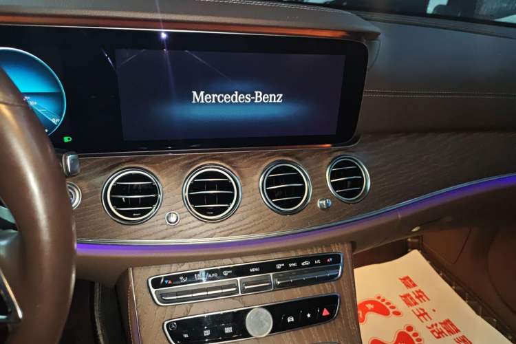 Used Mercedes-Benz E-Class 2021 E 300 L Luxury Model Audio And AC Panel