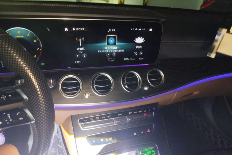 Used Mercedes-Benz E-Class 2021 Updated E 260 Fashion Sport Edition Audio And AC Panel