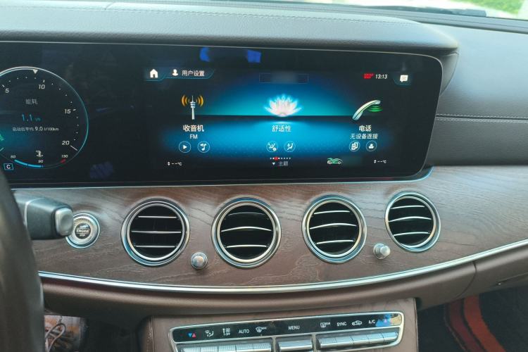 Used Mercedes-Benz E-Class 2021 E 300 L Stylish Model Audio And AC Panel