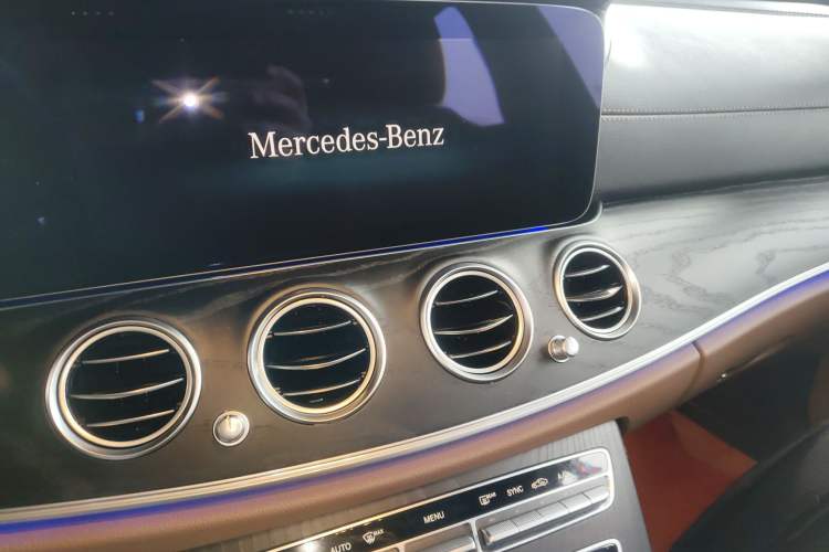 Used Mercedes-Benz E-Class 2021 Facelift E 260 L Sport Edition Audio And AC Panel