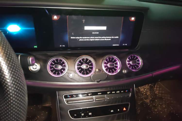 Used Mercedes-Benz E-Class 2021 E 260 Stylish Sports Edition Audio And AC Panel