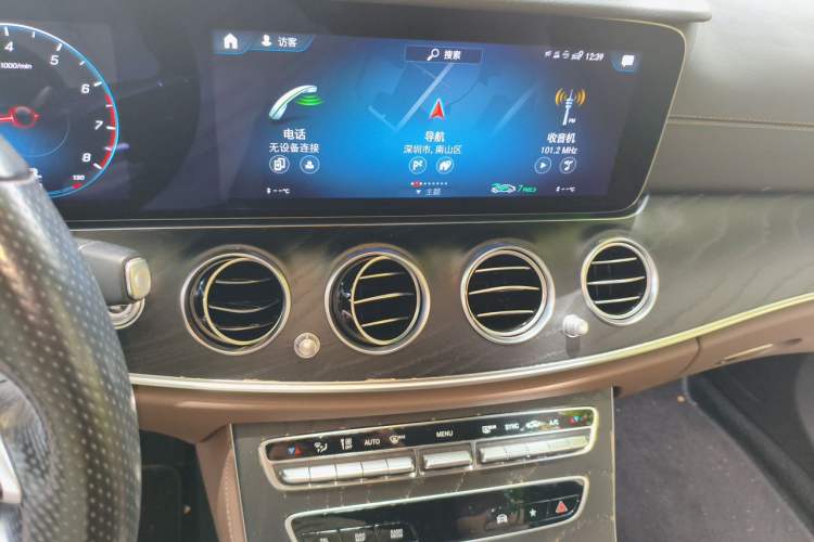 Used Mercedes-Benz E-Class 2021 Updated E 260 Fashion Sport Edition Audio And AC Panel