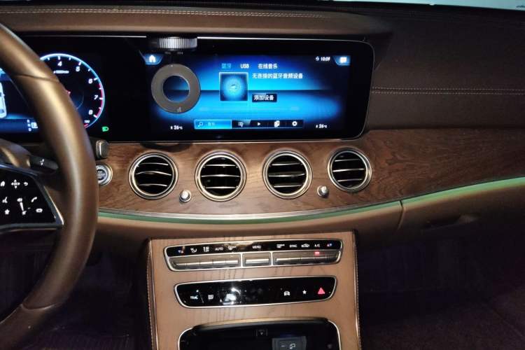 Used Mercedes-Benz E-Class 2021 E 300 L Stylish Model Audio And AC Panel