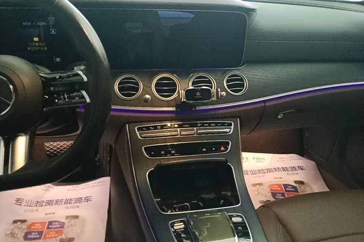 Used Mercedes-Benz E-Class 2021 Restyled E 300 L Sporty and Stylish Edition Audio And AC Panel