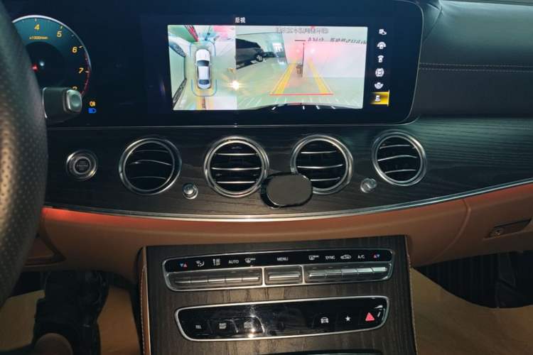 Used Mercedes-Benz E-Class 2021 E 300 L Sporty and Stylish Model Audio And AC Panel
