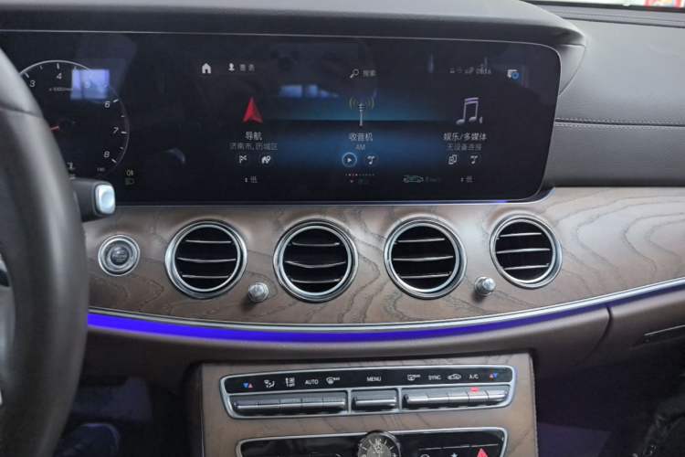 Used Mercedes-Benz E-Class 2021 Facelift E 300 L Stylish Edition Audio And AC Panel
