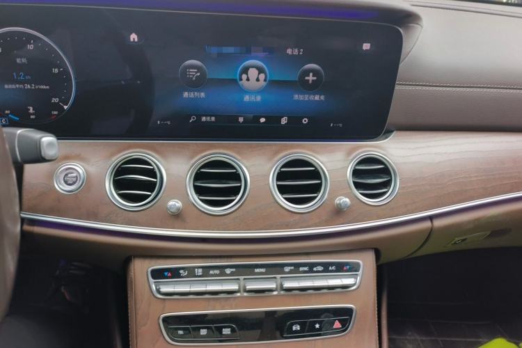 Used Mercedes-Benz E-Class 2021 E 300 L Stylish Model Audio And AC Panel