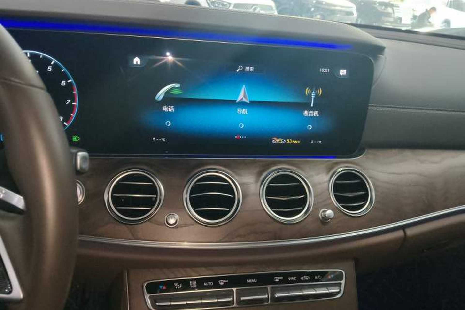 Used Mercedes-Benz E-Class 2021 E 300 L Stylish Model Audio And AC Panel
