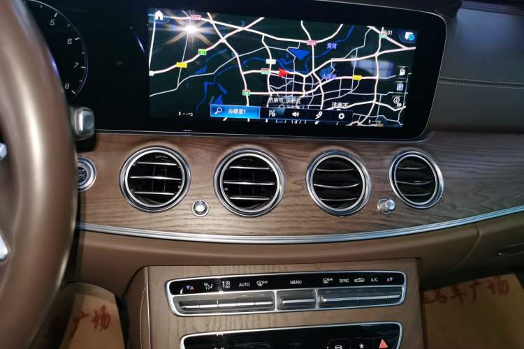 Used Mercedes-Benz E-Class 2021 Facelift E 300 L Stylish Edition Audio And AC Panel
