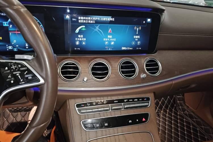 Used Mercedes-Benz E-Class 2021 E 300 L Stylish Model Audio And AC Panel