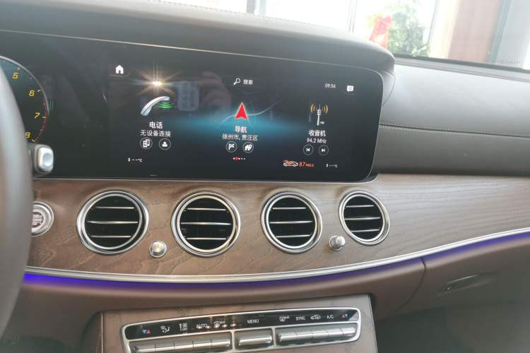 Used Mercedes-Benz E-Class 2021 Facelift E 260 L Audio And AC Panel