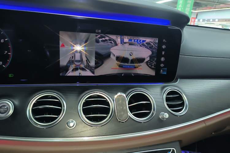 Used Mercedes-Benz E-Class 2021 E 300 L Sporty and Stylish Model Audio And AC Panel