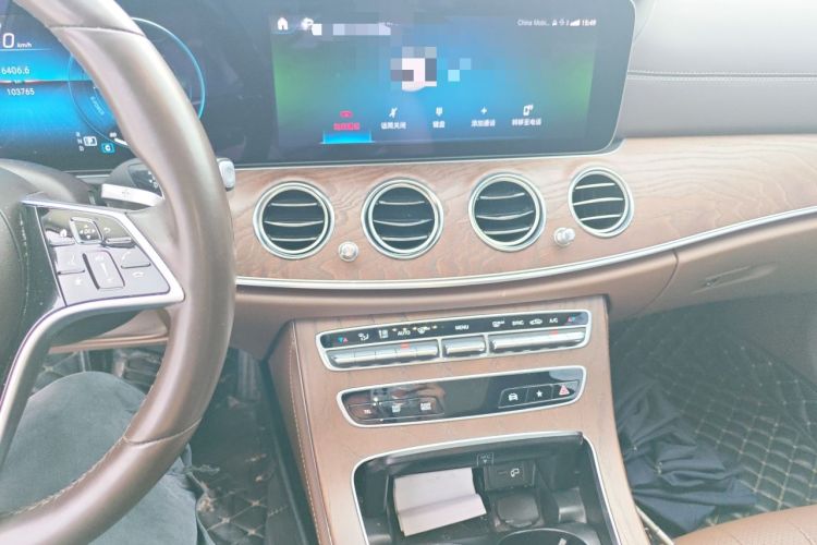 Used Mercedes-Benz E-Class 2021 Facelift E 300 L Stylish Edition Audio And AC Panel