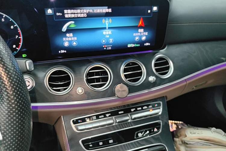 Used Mercedes-Benz E-Class 2021 E 260 Luxury Sports Edition Audio And AC Panel
