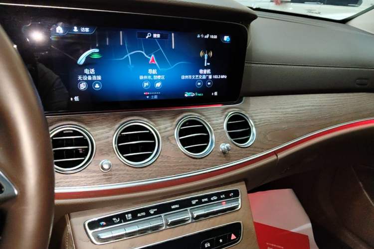 Used Mercedes-Benz E-Class 2021 Restyled E 300 L Luxury Edition Audio And AC Panel