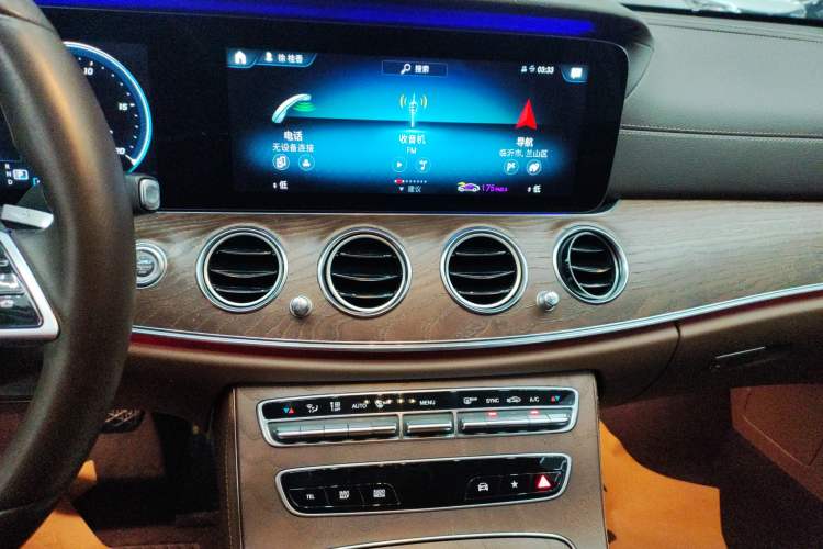 Used Mercedes-Benz E-Class 2021 E 300 L Stylish Model Audio And AC Panel