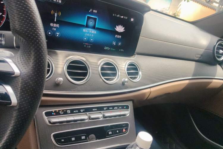 Used Mercedes-Benz E-Class 2021 Restyled E 300 L Sporty and Stylish Edition Audio And AC Panel