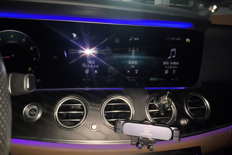 Used Mercedes-Benz E-Class 2021 E 260 Stylish Sports Edition Audio And AC Panel