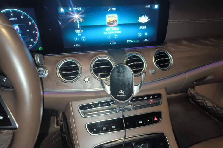 Used Mercedes-Benz E-Class 2021 E 300 L Luxury Model Audio And AC Panel