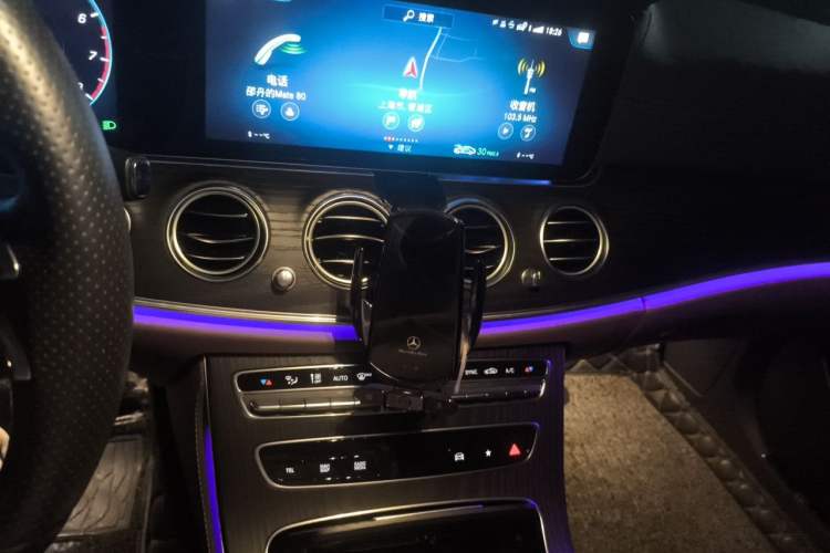 Used Mercedes-Benz E-Class 2021 Restyled E 300 L Sporty and Stylish Edition Audio And AC Panel