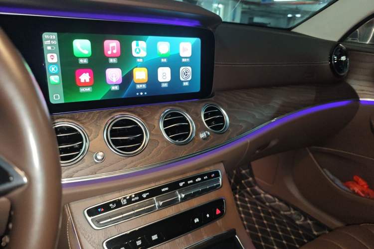 Used Mercedes-Benz E-Class 2021 E 300 L Premium Edition Audio And AC Panel
