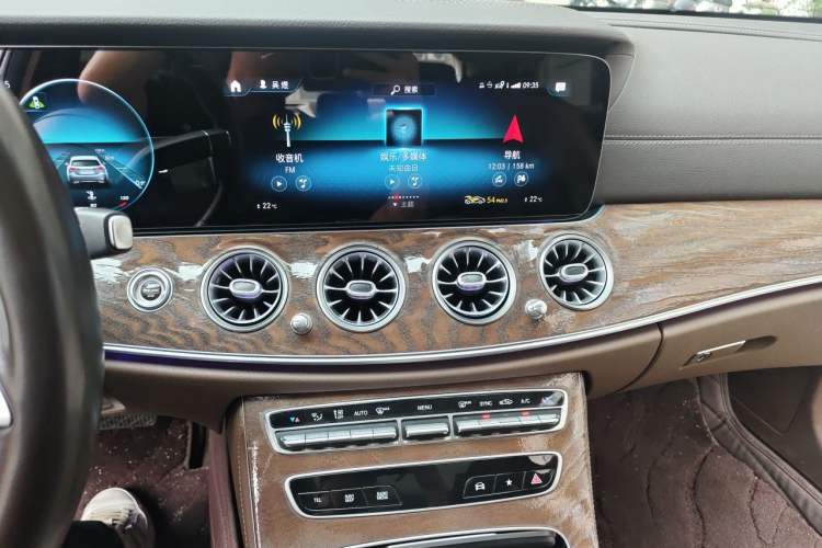 Used Mercedes-Benz E-Class 2021 Restyled E 300 L Sporty and Stylish Edition Audio And AC Panel