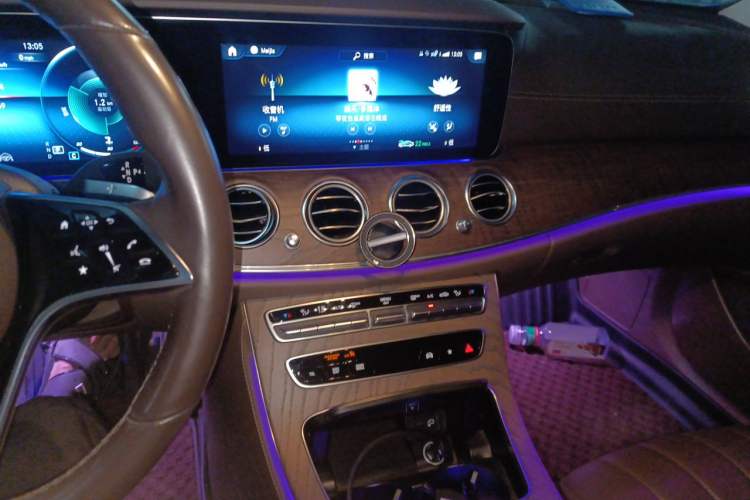 Used Mercedes-Benz E-Class 2021 Facelifted E 300 L Prestige Edition Audio And AC Panel