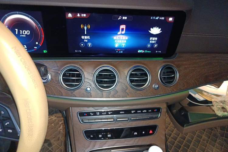 Used Mercedes-Benz E-Class 2021 Facelift E 260 L Audio And AC Panel