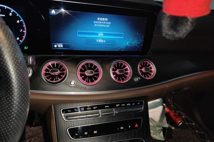Used Mercedes-Benz E-Class 2021 Restyled E 300 L Sporty and Stylish Edition Audio And AC Panel