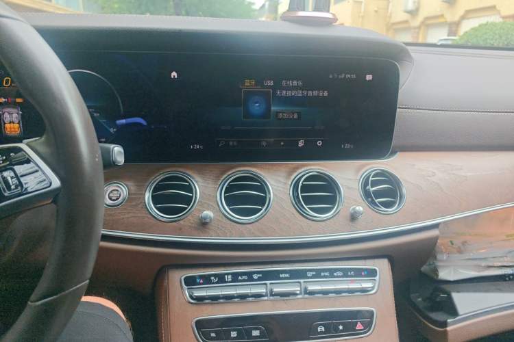 Used Mercedes-Benz E-Class 2021 Facelift E 300 L Stylish Edition Audio And AC Panel