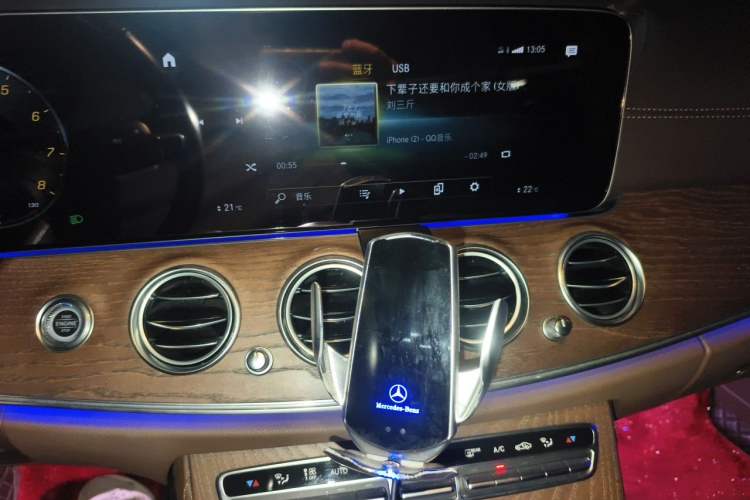 Used Mercedes-Benz E-Class 2021 Facelifted E 300 L Prestige Edition Audio And AC Panel