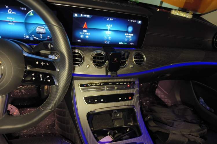 Used Mercedes-Benz E-Class 2021 Restyled E 300 L Sporty and Stylish Edition Audio And AC Panel