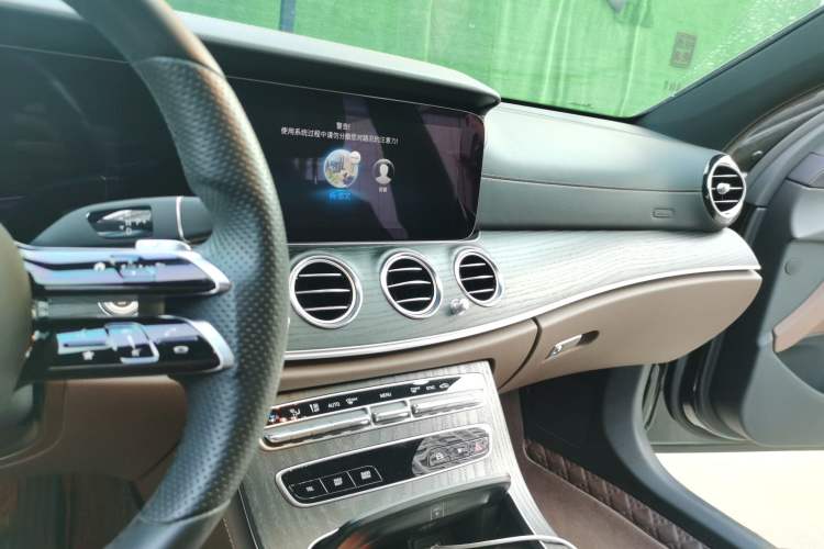 Used Mercedes-Benz E-Class 2021 Restyled E 300 L Sporty and Stylish Edition Audio And AC Panel