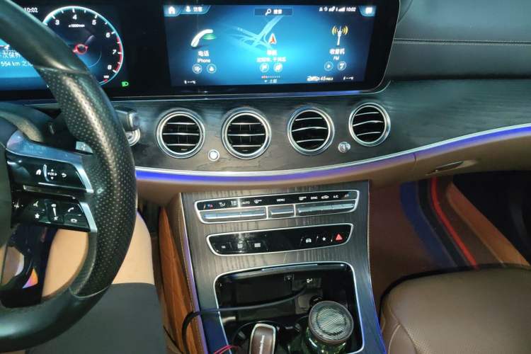 Used Mercedes-Benz E-Class 2021 E 300 L Sport Premium Edition Audio And AC Panel