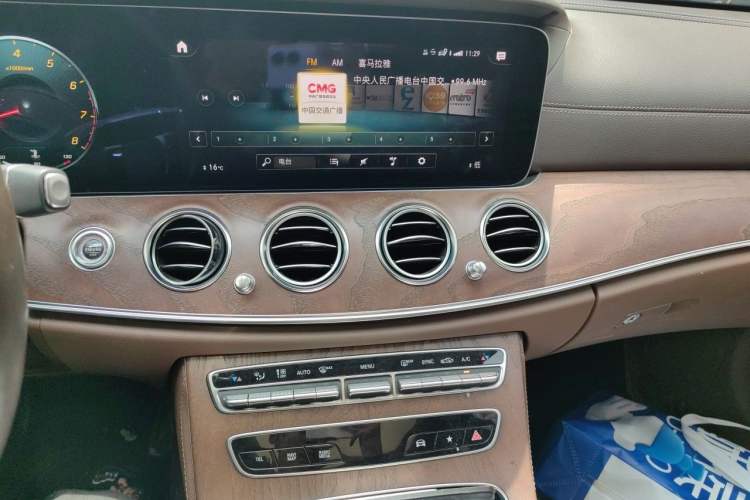 Used Mercedes-Benz E-Class 2021 Facelift E 300 L Stylish Edition Audio And AC Panel