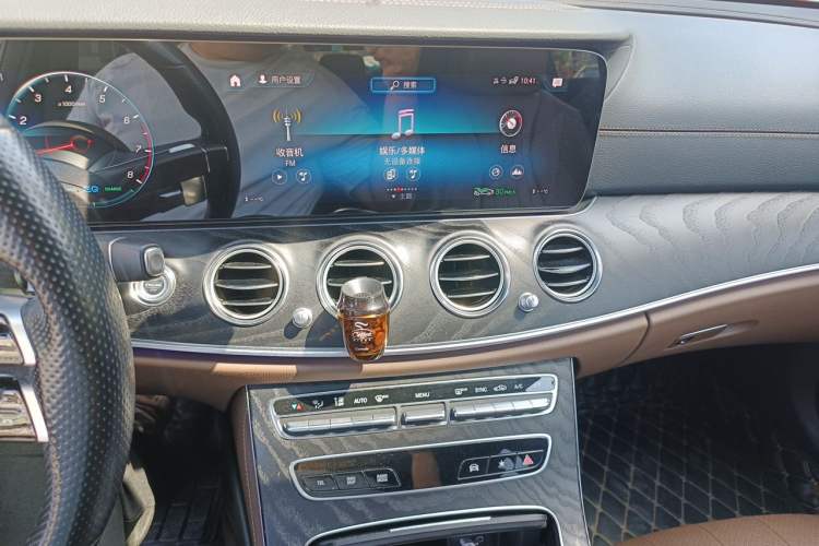 Used Mercedes-Benz E-Class 2021 E 260 Stylish Sports Edition Audio And AC Panel